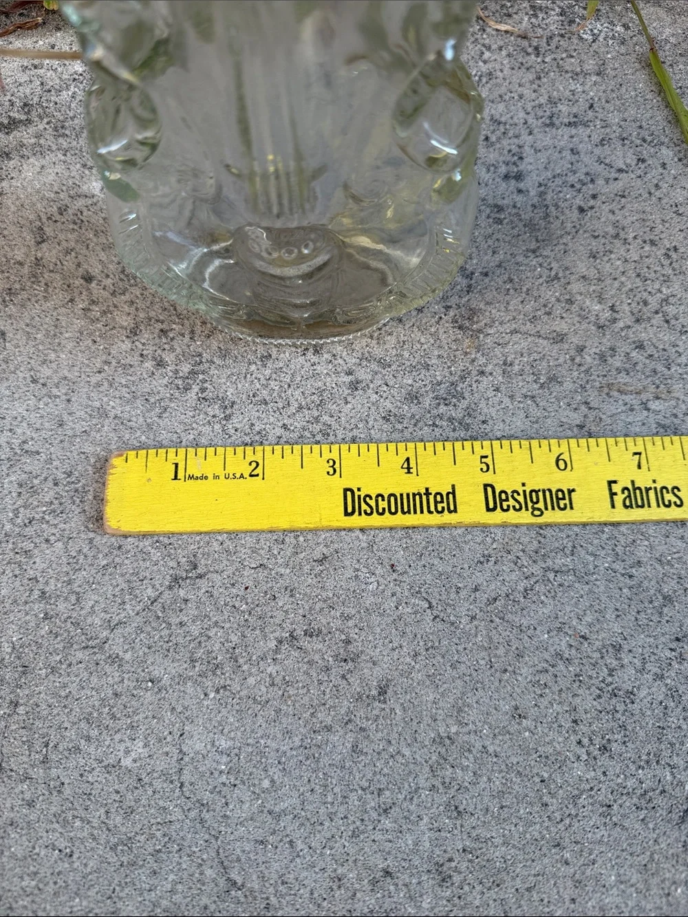 Vintage Clear Decorative Glass Violin Bottle - Picture 7 of 7